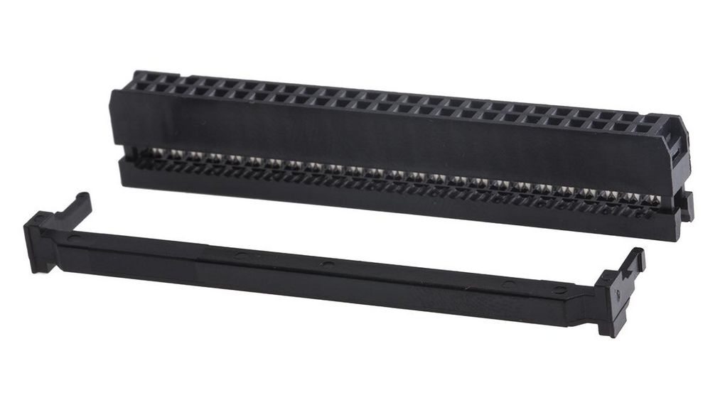 50-Way IDC Connector Socket for Cable Mount, 2-Row, 500.0VDC, 1A, Antal kontakter - 50, Rader - 2