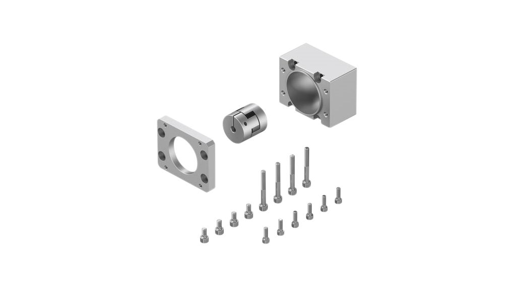 Axial Mounting Kit for EGC-BS / EGC-HD-BS / ELGA-BS Cylinders
