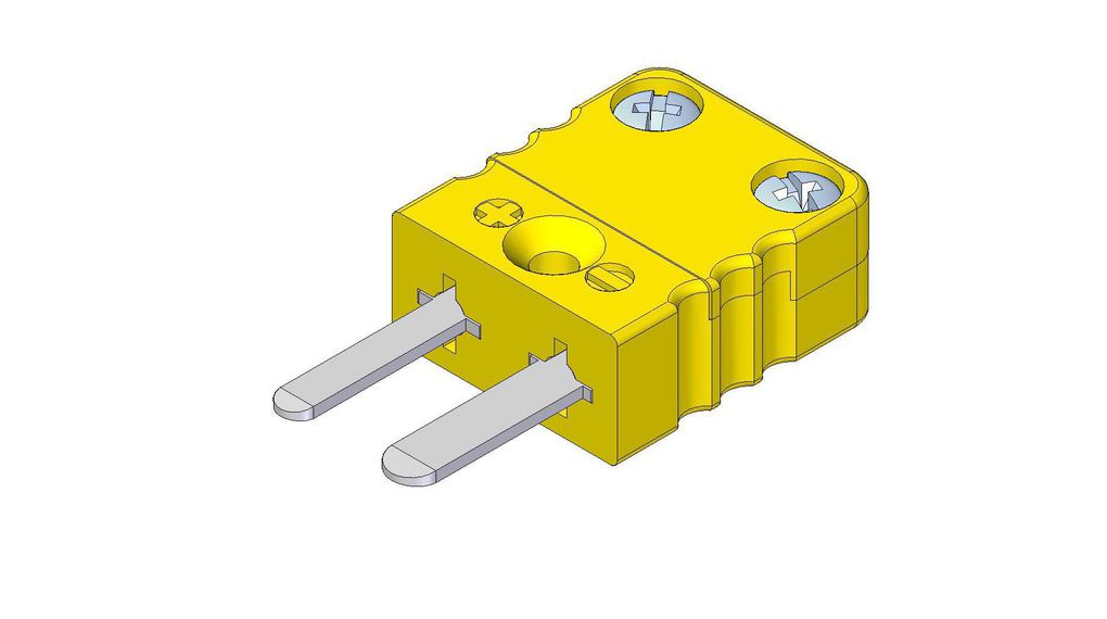 Thermal Connectors And Couplings Suitable for K-Type Thermocouple / RTD Circuits 8x16x44.4mm