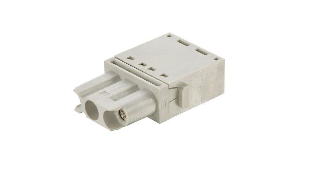 Connector, Push-In, Socket, 40A, Positions - 3