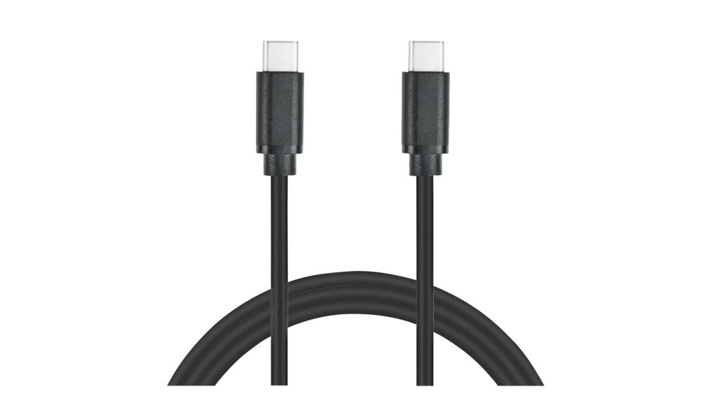 5AR72AA | Hewlett Packard Kabel USB C-kontakt - USB C-kontakt  Svart |  Elfa Distrelec Sverige