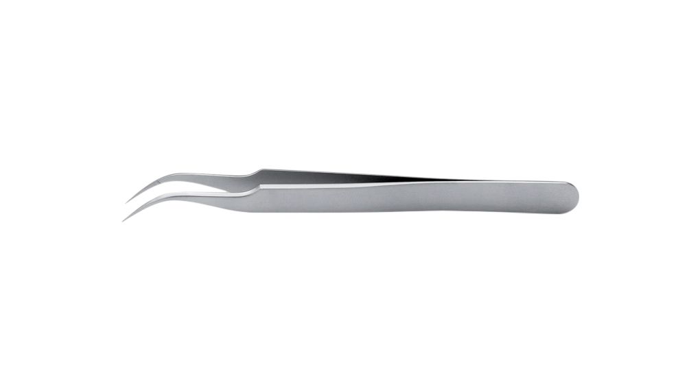 Tweezers High Precision Stainless Steel Very Fine / Curved / Line Serrated / Superior Finish 120mm