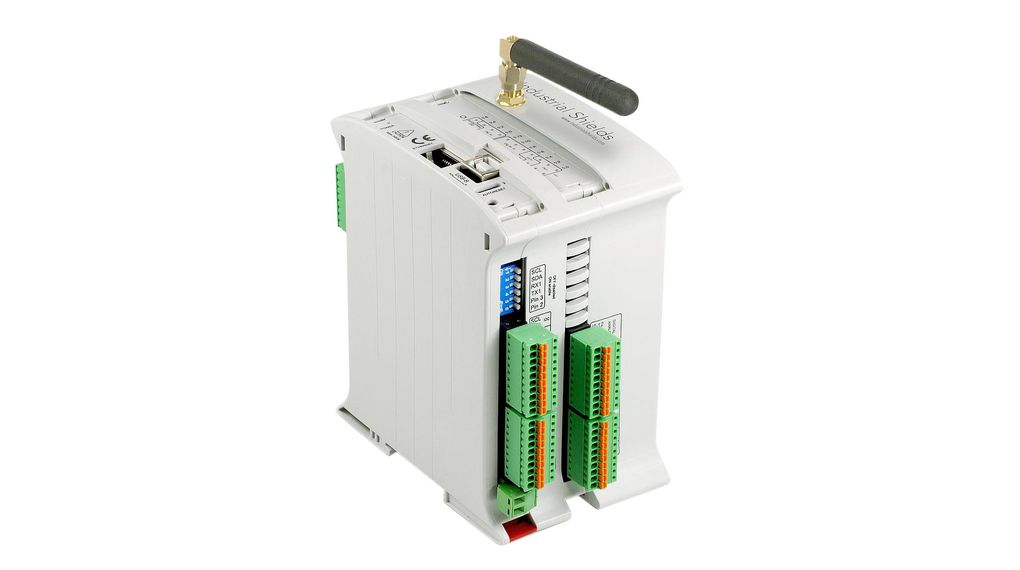 006001000200 | Industrial Shields Programmable Logic Controller 6AI 6DI ...