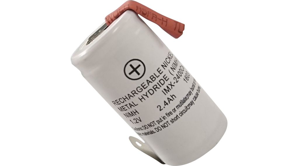 Rechargeable Battery, 1.2V, 2.4Ah
