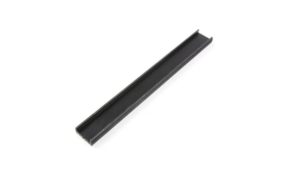 Kylfläns Svart anodiserad