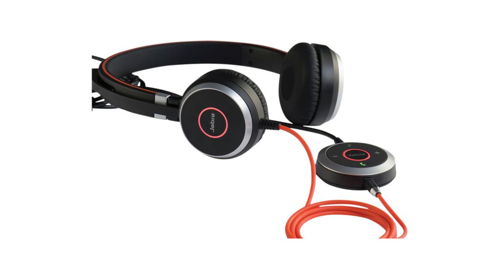Headset, Evolve 30 II, Stereo, On-Ear, 20kHz, USB, Black