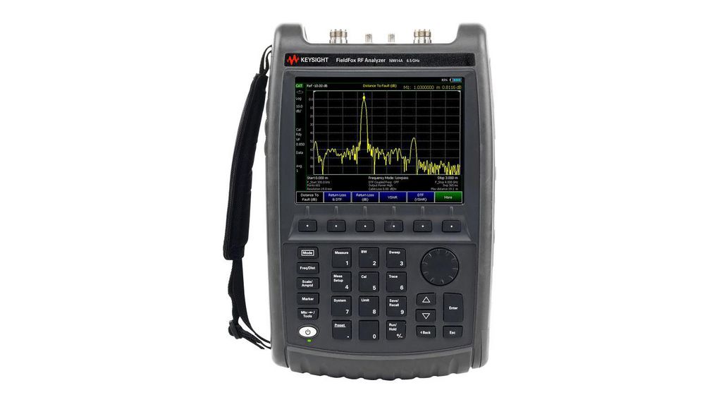 RF and Microwave Combination Spectrum Analyser FieldFox Backlit LCD Ethernet / USB / SD 50Ohm 6.5GHz