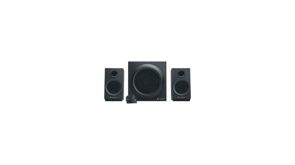 Speaker System, Z333, 2.1, 40W, 80W, Black