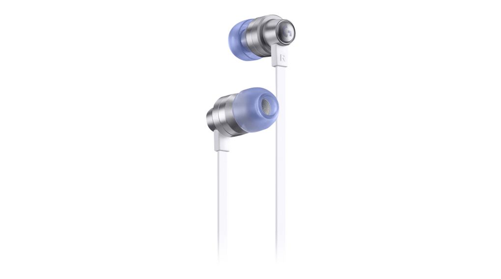 Headphones, G333, In-Ear, 20kHz, Cable, White