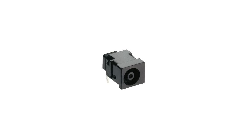 DC Power Connector, Socket, Right Angle, 4x7xmm
