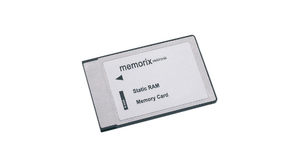 8-bit geheugenkaart, PC Card, 4MB, Zwart/zilver