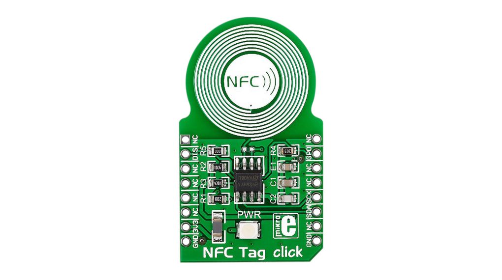 MIKROE-1726, Mikroelektronika NFC Tag Click Development Board 3.3V