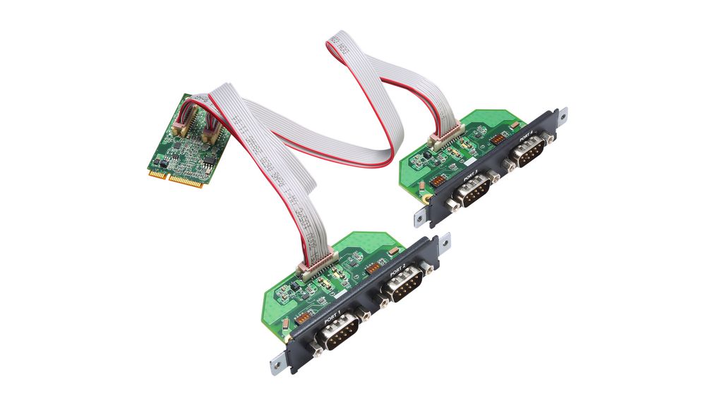 Interface Card, RS232 / RS422 / RS485, DB9 Male, mPCIe