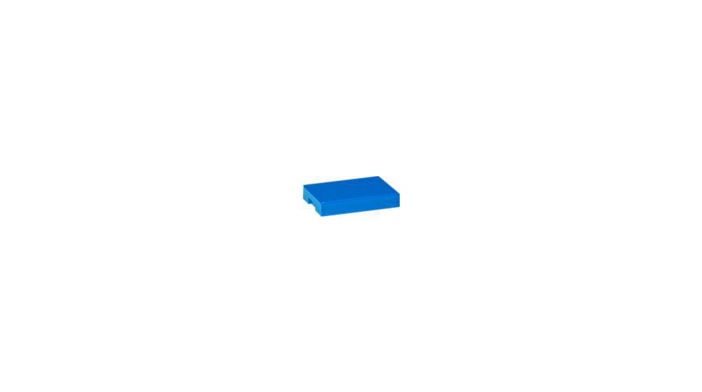 Kap voor schakelaar Rechthoekig Blauw Polycarbonaat NKK UB-serie drukknopschakelaars