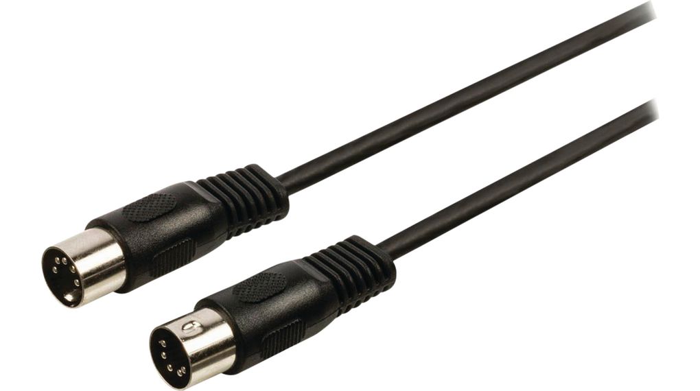 Audio Cable, Stereo, DIN 5-Pin Plug - DIN 5-Pin Plug, 2m