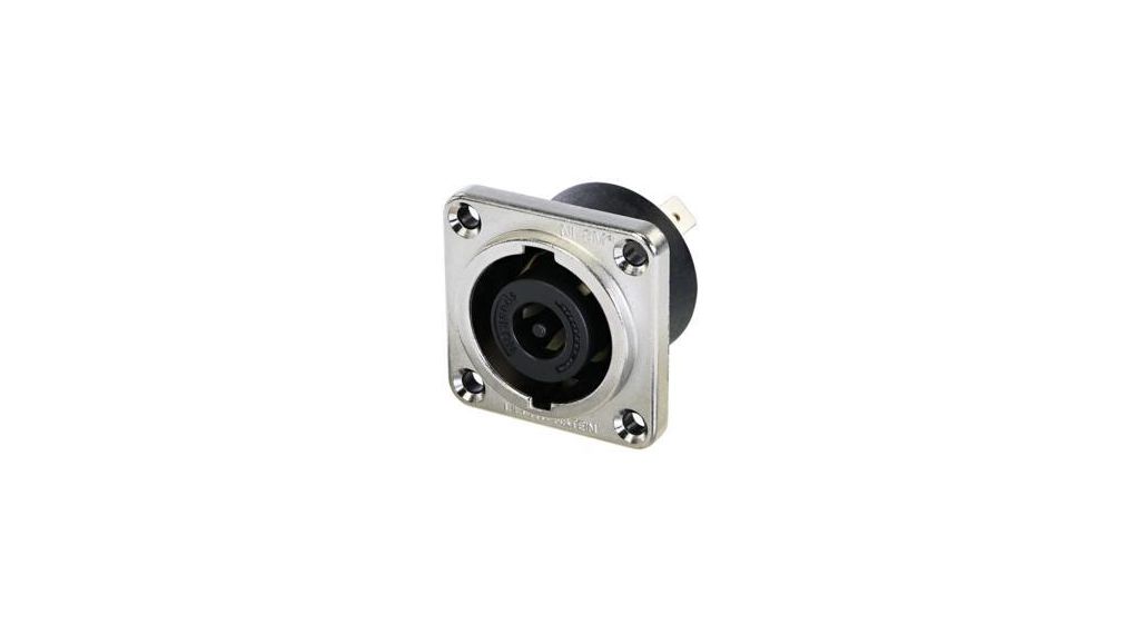 Speaker Connector, Black, Plug, 30A, Poles - 8