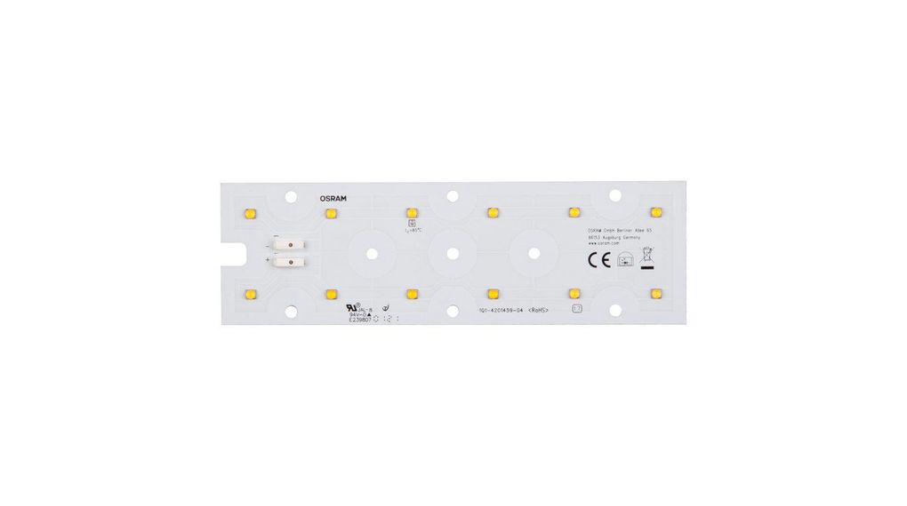 LED-modules, 23.8W, 700mA, 34V, 3000K, Warm wit