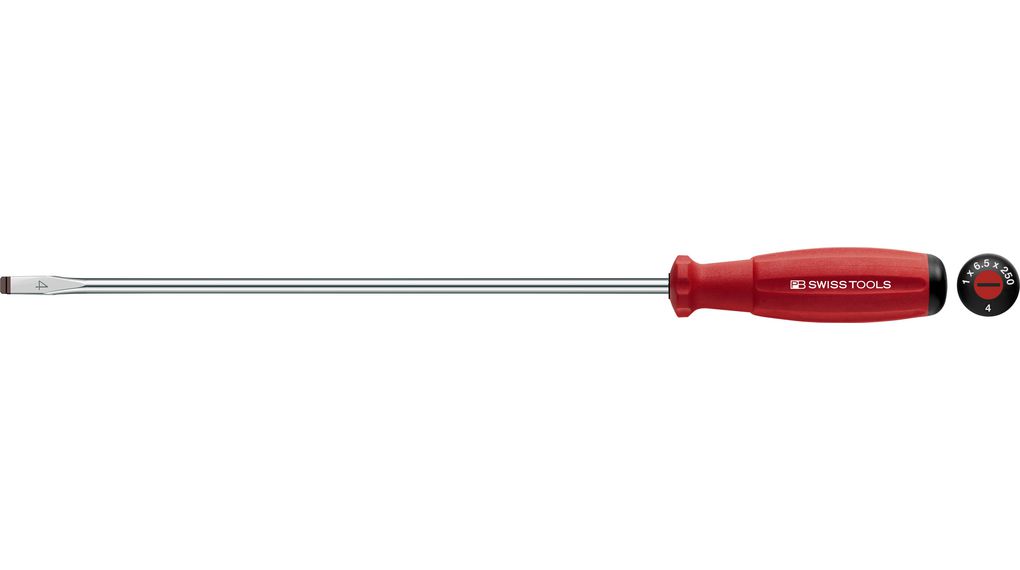SwissGrip Slotted Screwdriver, 2-Component 3.5 x 75mm