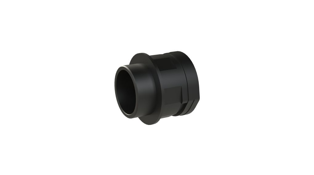 Tvarovka potrubí, Rovný, Černá, M50 x 1.5, Šířka vodiče - 48