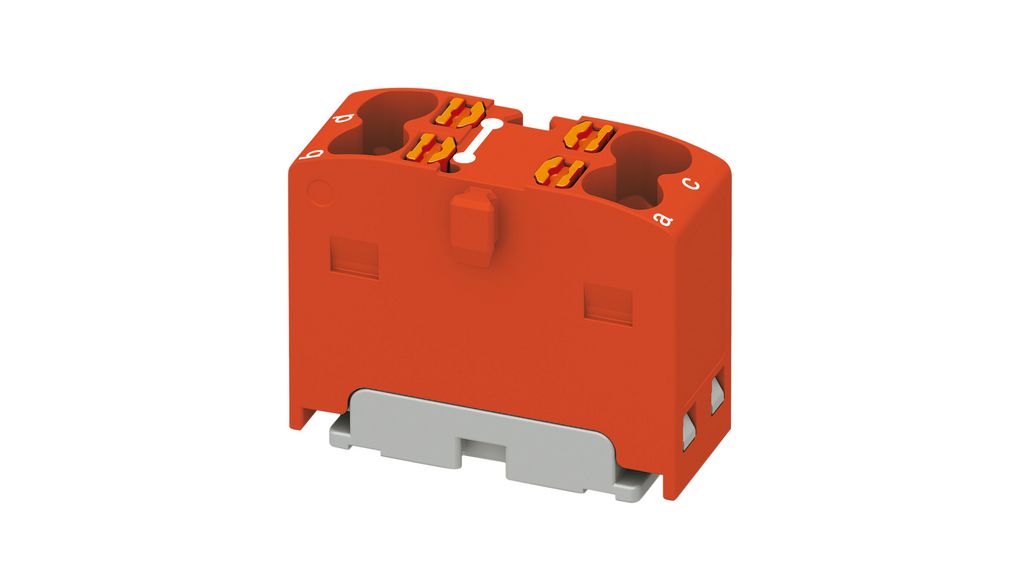 1046611 | Phoenix Contact Terminal Block, Push-In, 4 Poles, 450V, 17.5 ...