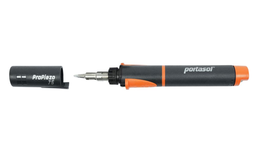 Gas Soldering Iron Piezo 75W 580°C