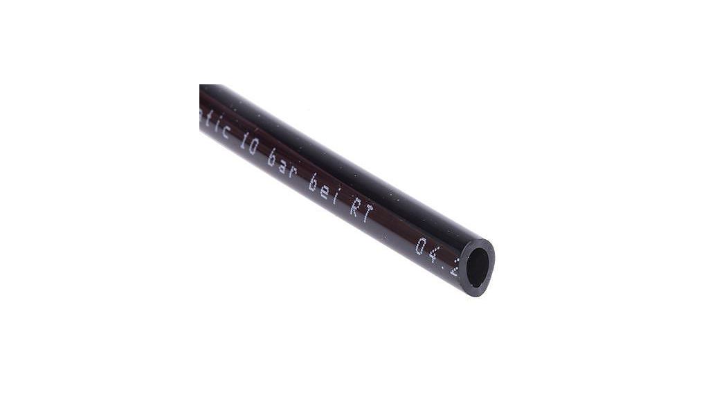 Festo Compressed Air Pipe Black Polyurethane 12mm x 50m PUN Series, 159671