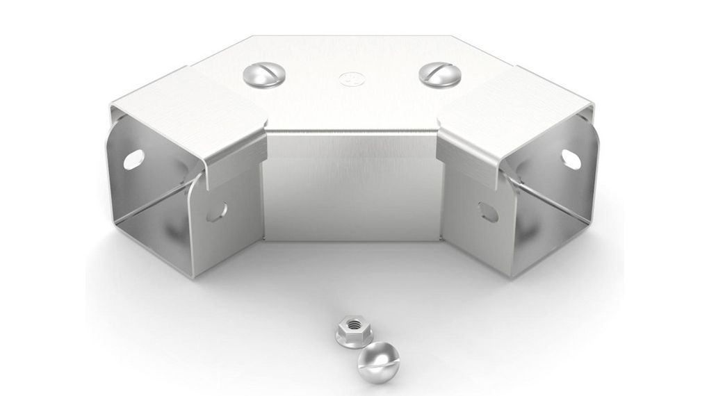 304 Stainless Steel Cable Trunking Accessory, 75 x 75mm