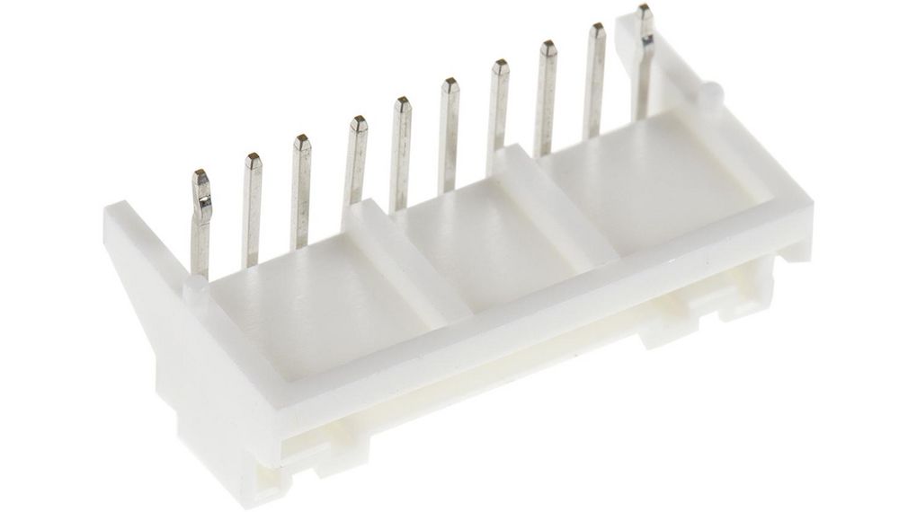 PCB Header, Male, 3A, 250V, Contacts - 10, Pack of 10 pieces