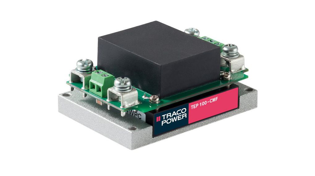 TRACOPOWER TEP 100 DC-DC Converter, 24V dc/ 4.2A Output, 18 → 36 V dc Input, 100W, Chassis Mount, +75°C Max Temp