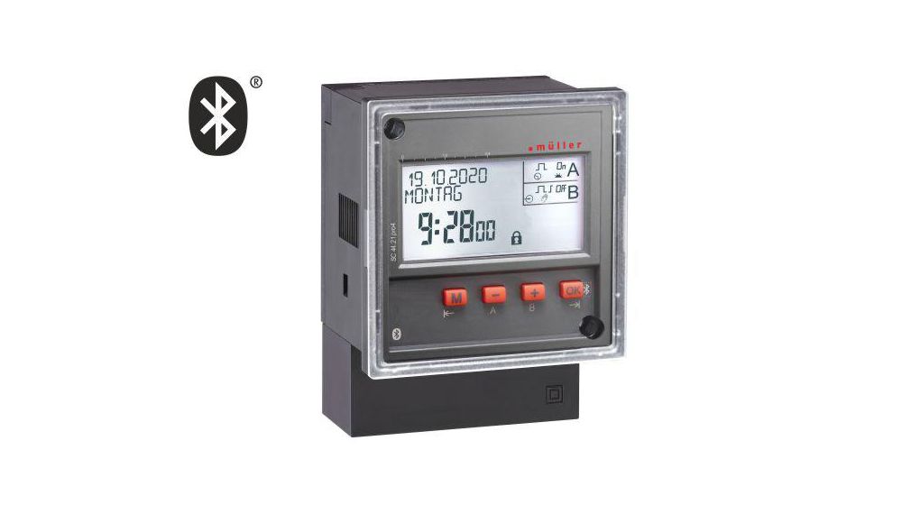 Muller Digital Time Switch 24 V ac/dc, 2-Channel