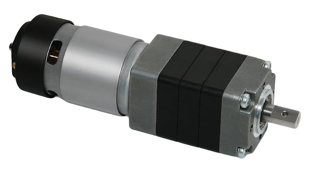 Brushed Geared DC Geared Motor, 55.2 W, 24 V dc, 2.5 Nm, 116 rpm, 10mm Shaft Diameter