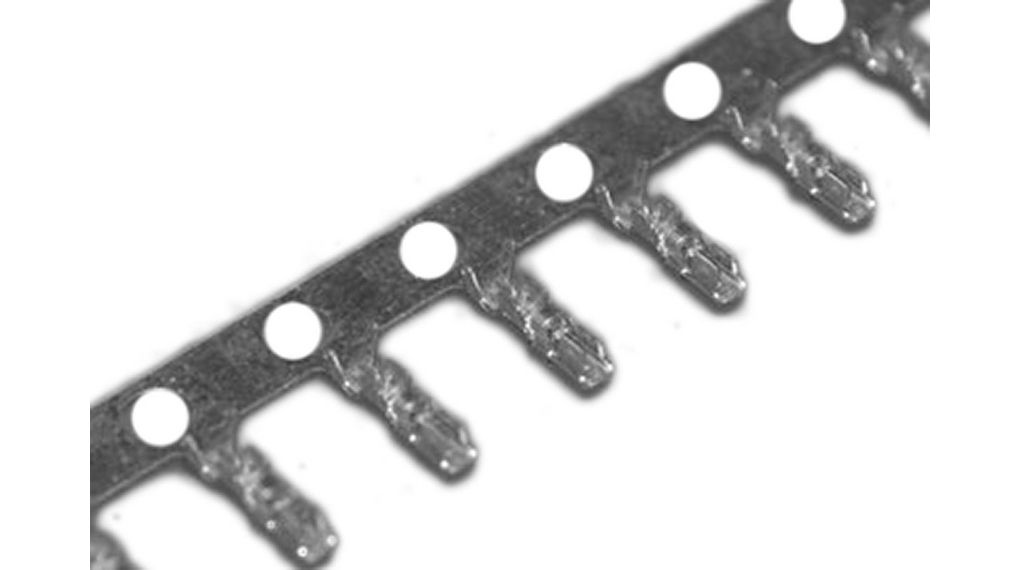 Female Crimp Terminal, 30 AWG MinCrimp, 26 AWG Max, Pack of 100 pieces