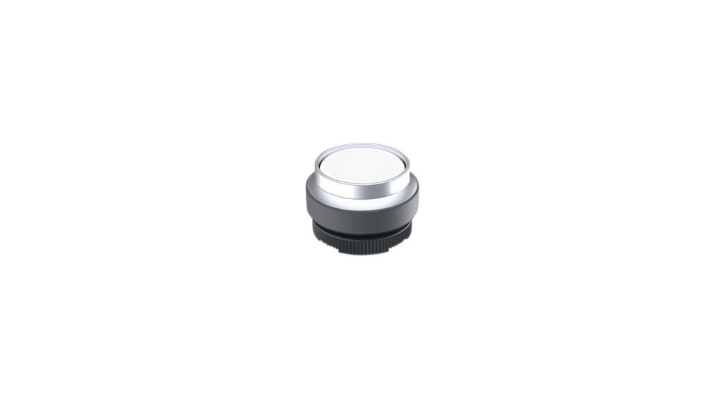 1302704212200 Rafi Pushbutton Actuator With Metallic Silver Raised Frontring Momentary 2362