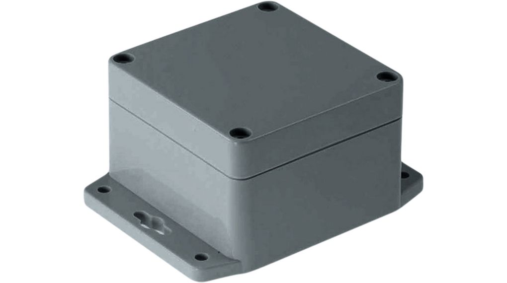 Contenitore in plastica 80x82x55mm Grigio scuro ABS IP65