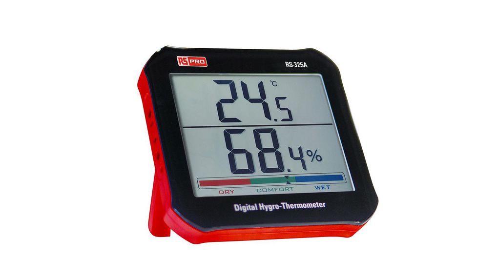 Indendørs termohygrometer, 0 ... 99%, -10 ... 60°C