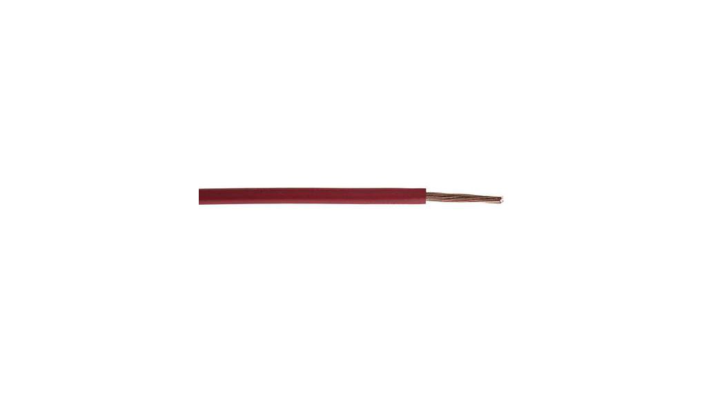 Stranded Wire PVC 25mm² Annealed Copper Red 25m