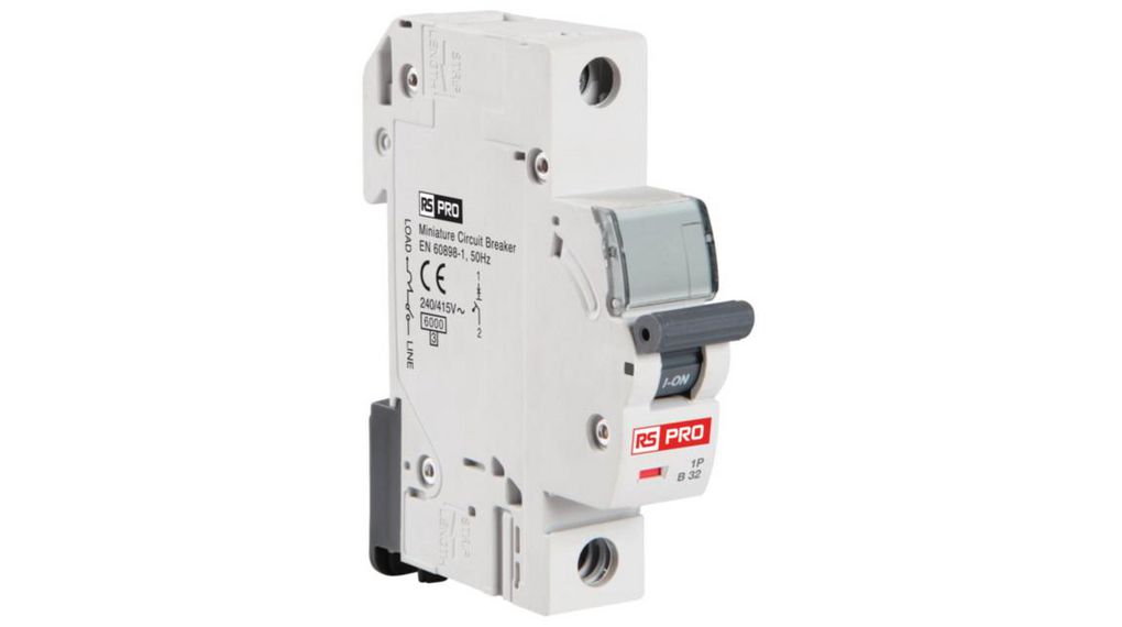 Miniature Circuit Breaker, C, 4A, 690V, IP20