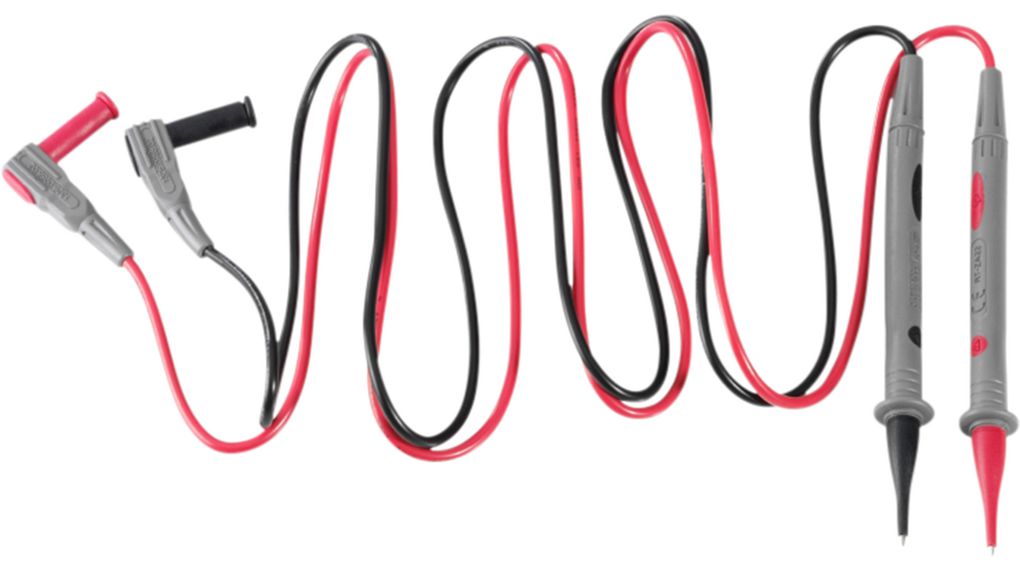 Safety Test Lead, / , Black, Red