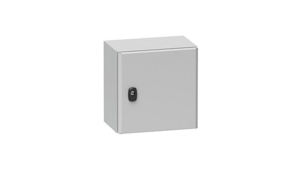 Boîtier mural 200x400x400mm Acier Gris IP66