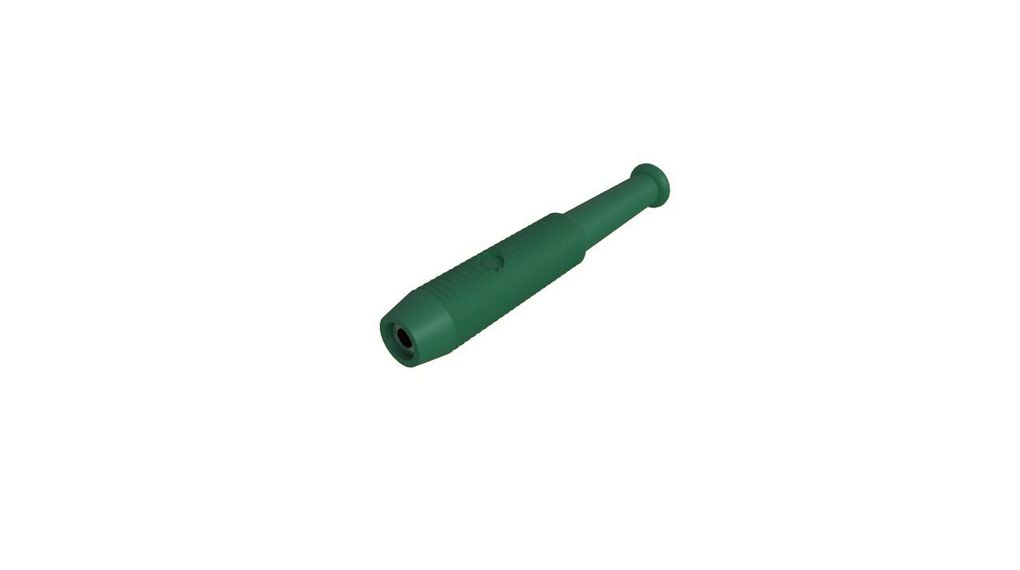 Banana Socket Green 2 mm Copper Alloy Tin 30VAC 60VDC 6A Soldering