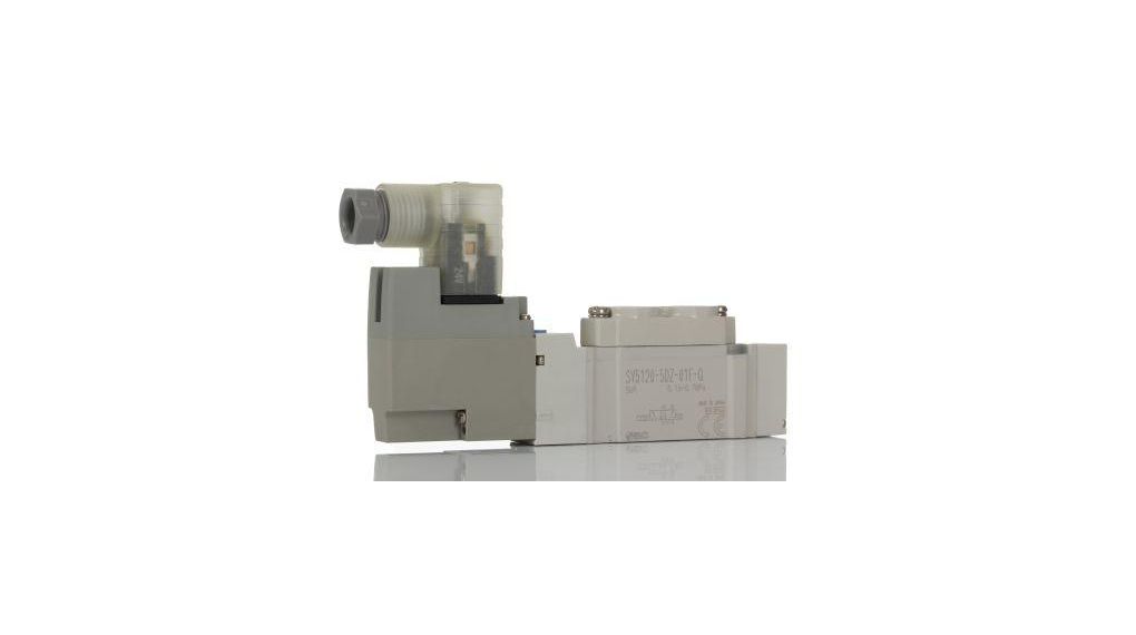 SY5120-5DZ-01F-Q | SMC 5/2 Pneumatic Solenoid Valve - Solenoid/Pilot G ...