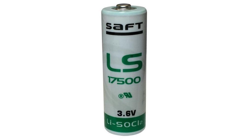 Primært batteri, 3.6V, A, Litium