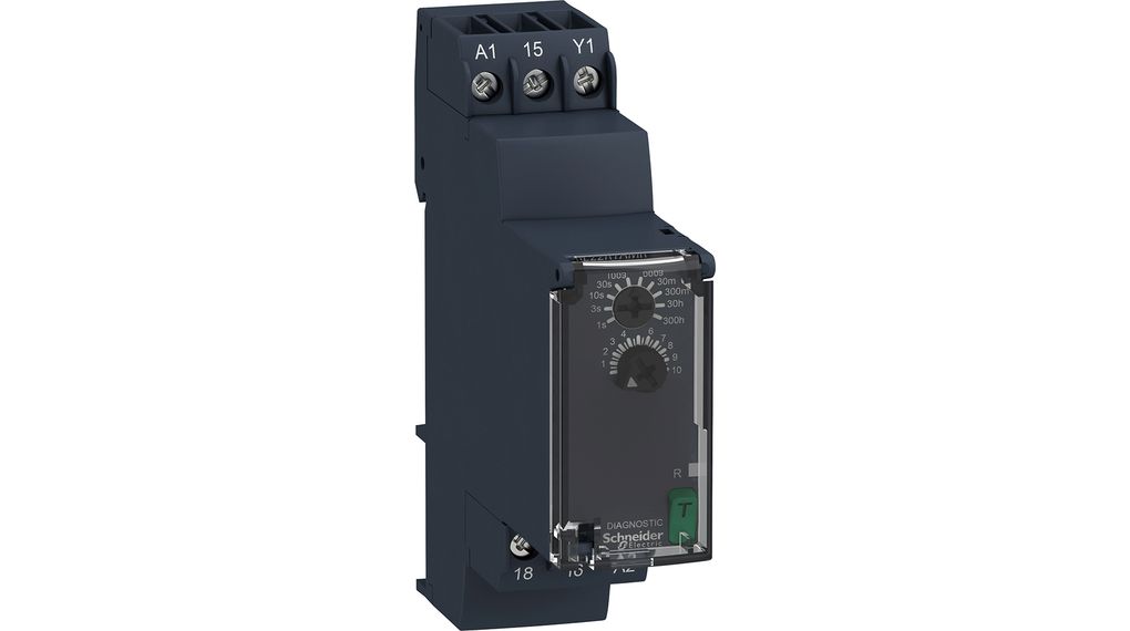 Time Lag Relay Zelio Time 300h 250V 8A 1CO Number of Functions 2
