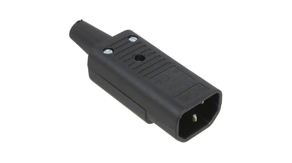 Power Entry Connector, Inlet, Type E, 10A