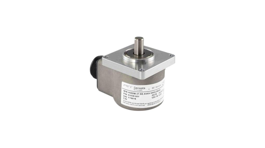 01039-1392 | Sensata BEI Incremental Encoder 500 PPR 15V Flange Mount ...