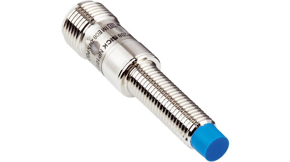 Induktiv givare PNP, slutande kontakt (NO) 4kHz 30V 10mA 4mm Kabel med M12-kontakt, 4-polig IP67 IME