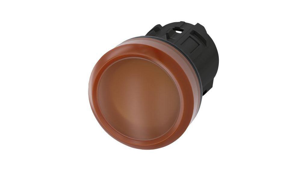 Amber Pilot Light Head, 22mm Cutout SIRIUS ACT Series