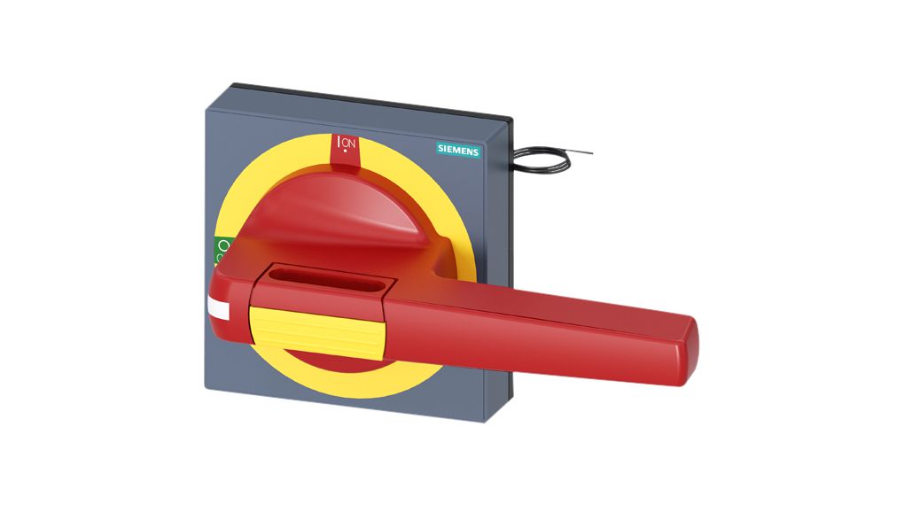 Handle with Masking Plate for Siemens 3KD (Size 4) and 3KF (Size 4) Switch Disconnectors