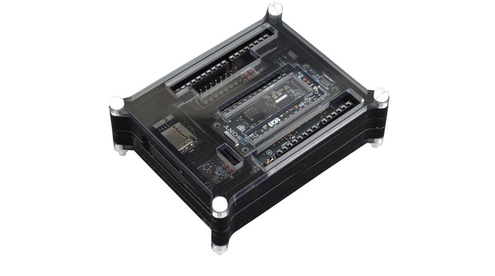 Sony Spresense Main and Extension Board Case 86x68x24mm Zwart PMMA (Plexiglass)