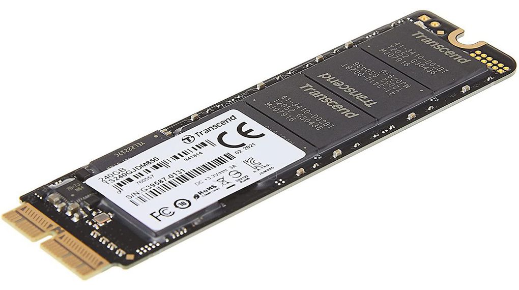 SSD, JetDrive 850, 240GB, PCIe 3.0 x4